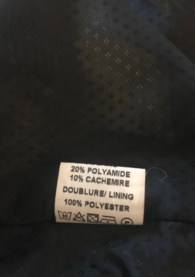 Manteau 2 en 1 laine et cachemire Taille 38