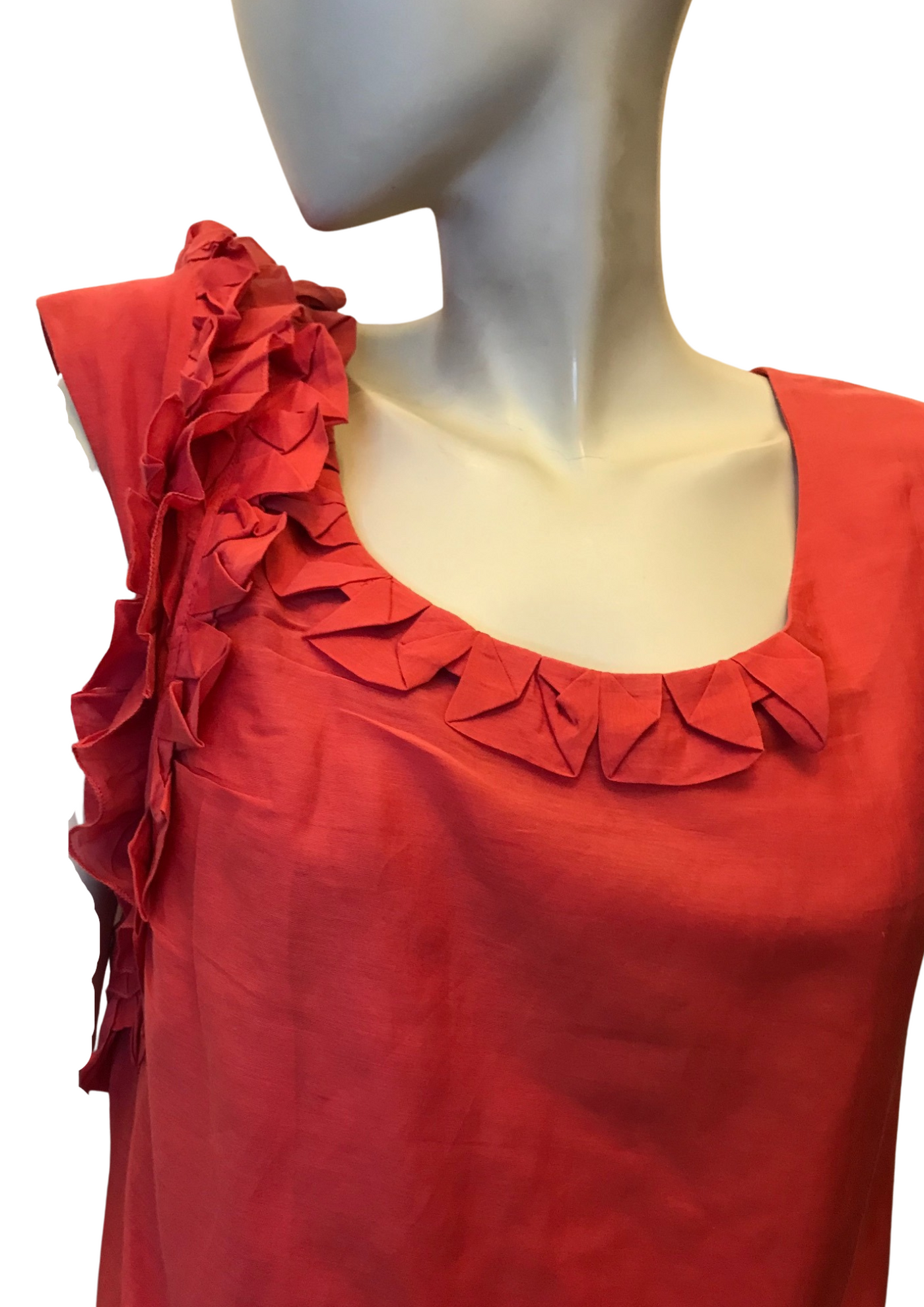 Robe en soie mélangée Taille 38