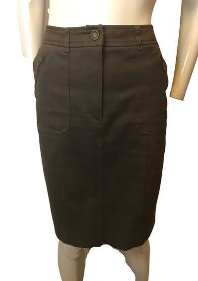 Jupe kaki Taille 38