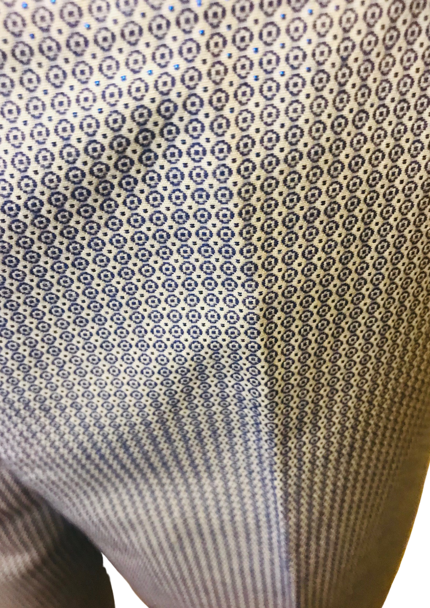 Pantalon droit à motifs Taille 42