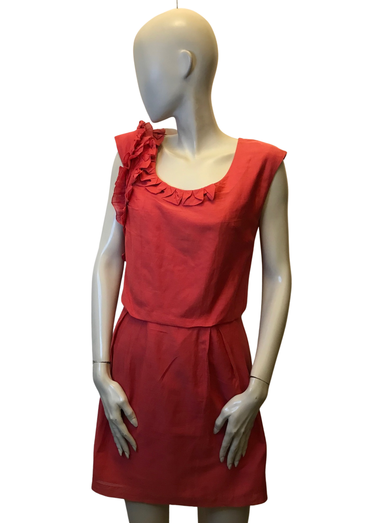 Robe en soie mélangée Taille 38