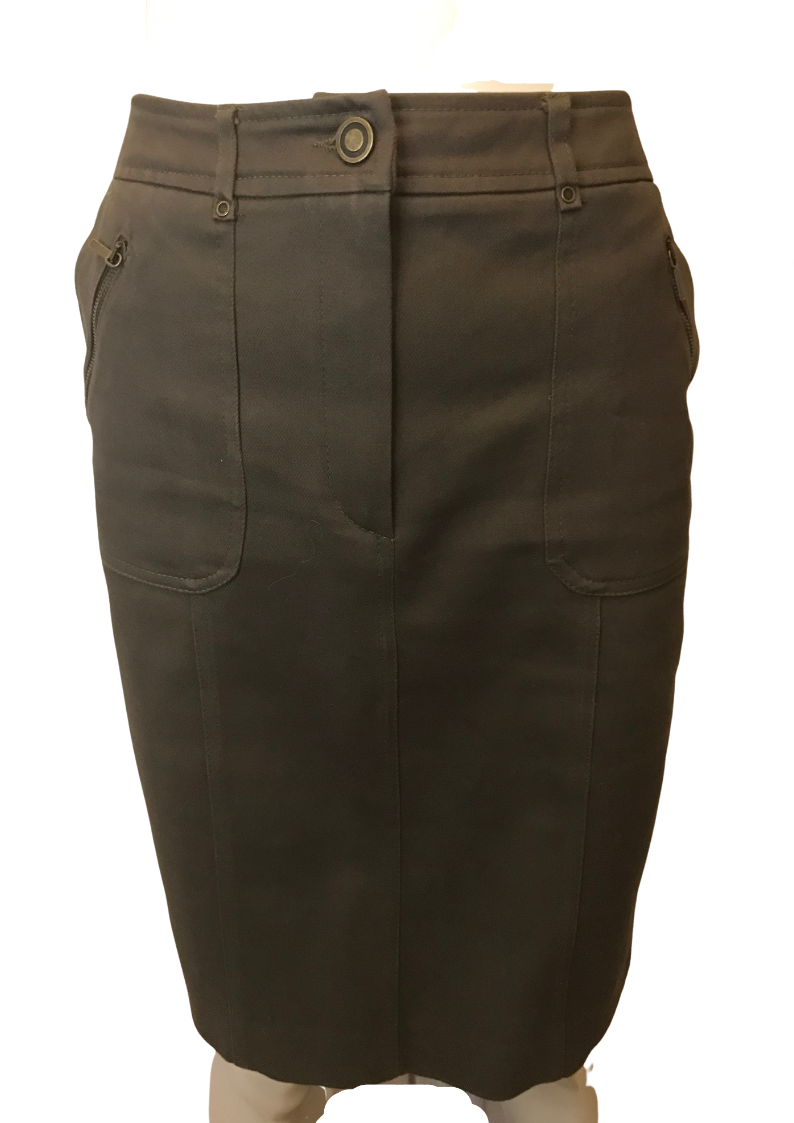 Jupe kaki Taille 38