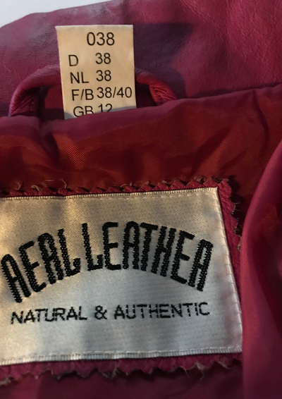 Blouson en cuir Taille 40