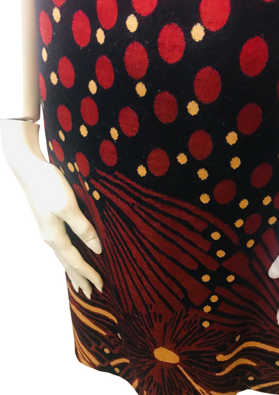 Robe à pois et fleurs Taille 42