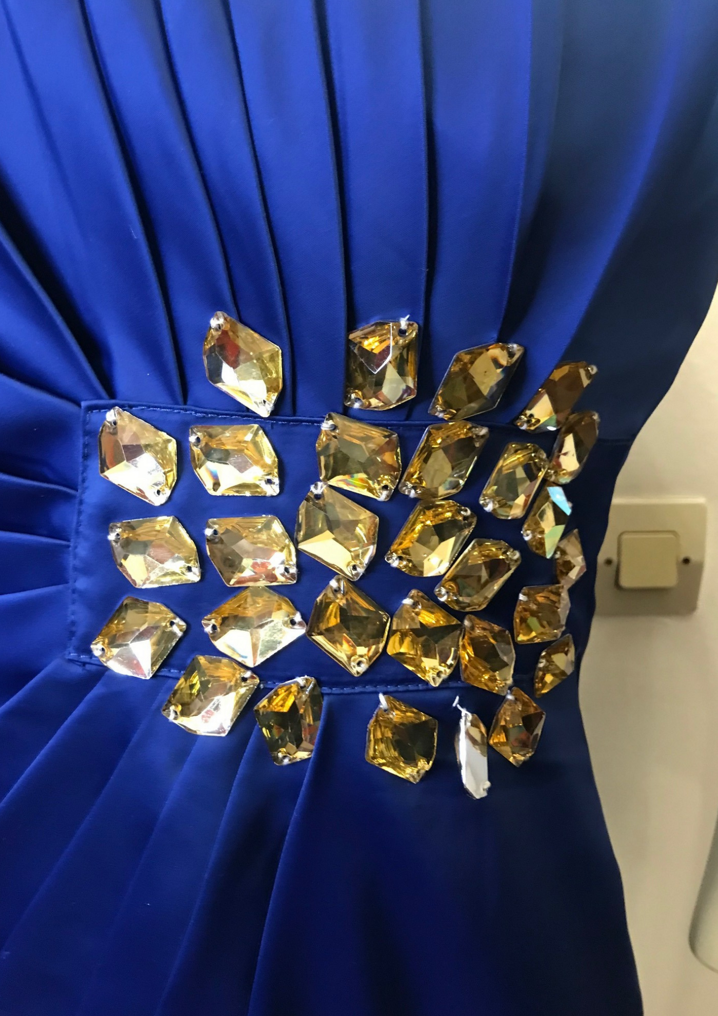 Robe bustier à strass Taille 38