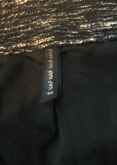 Veste en chinée pailletée Taille 40