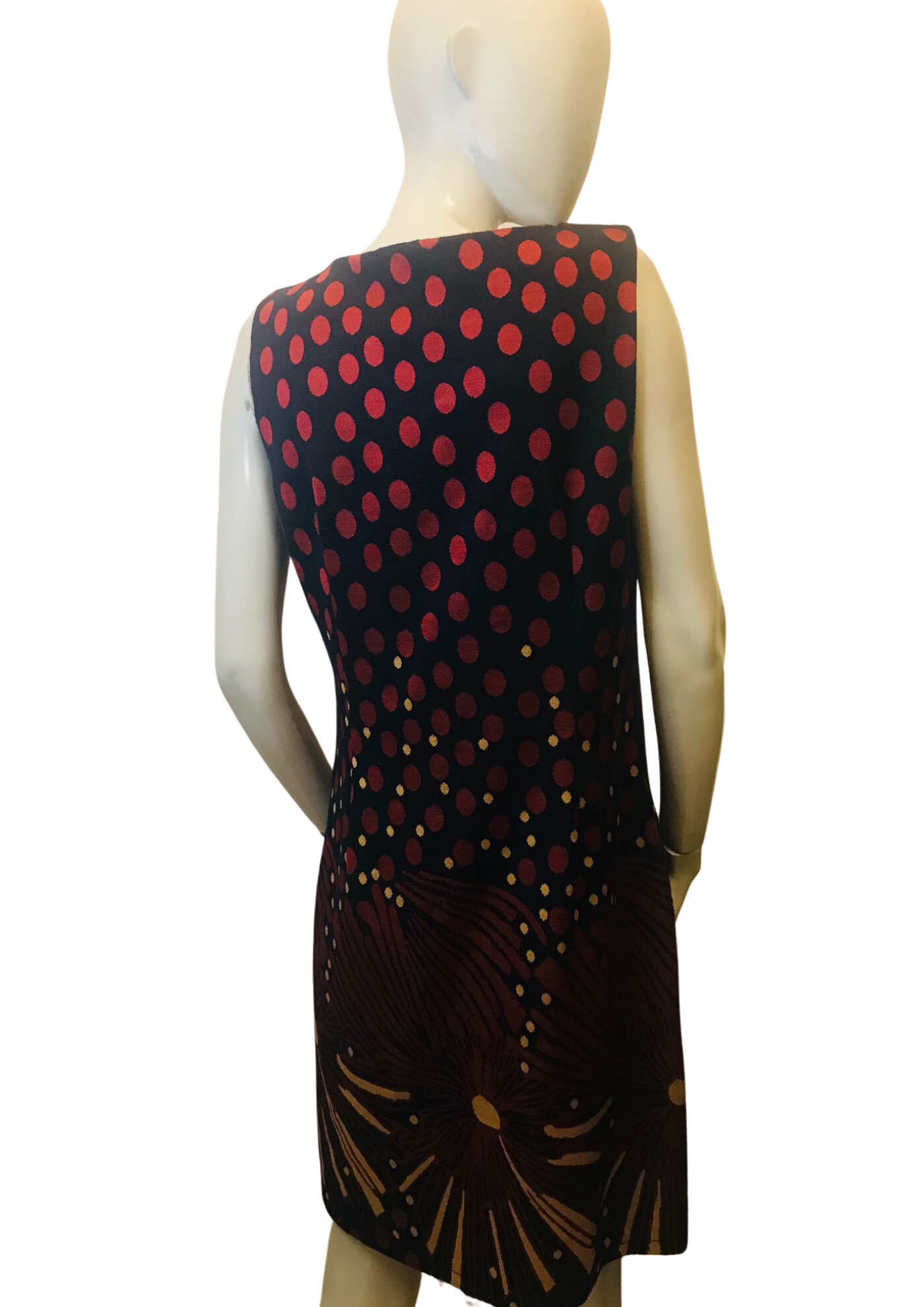 Robe à pois et fleurs Taille 42