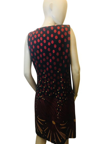 Robe à pois et fleurs Taille 42