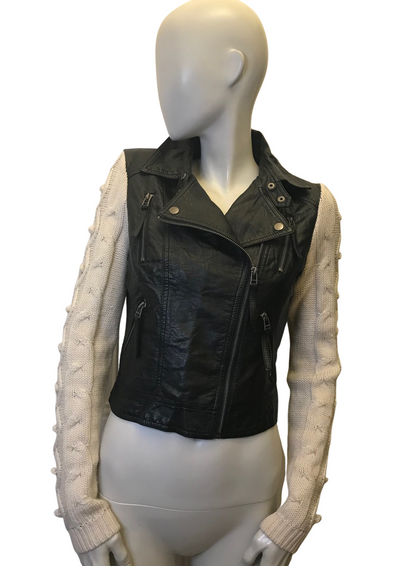 Blouson bi-matière Taille 36