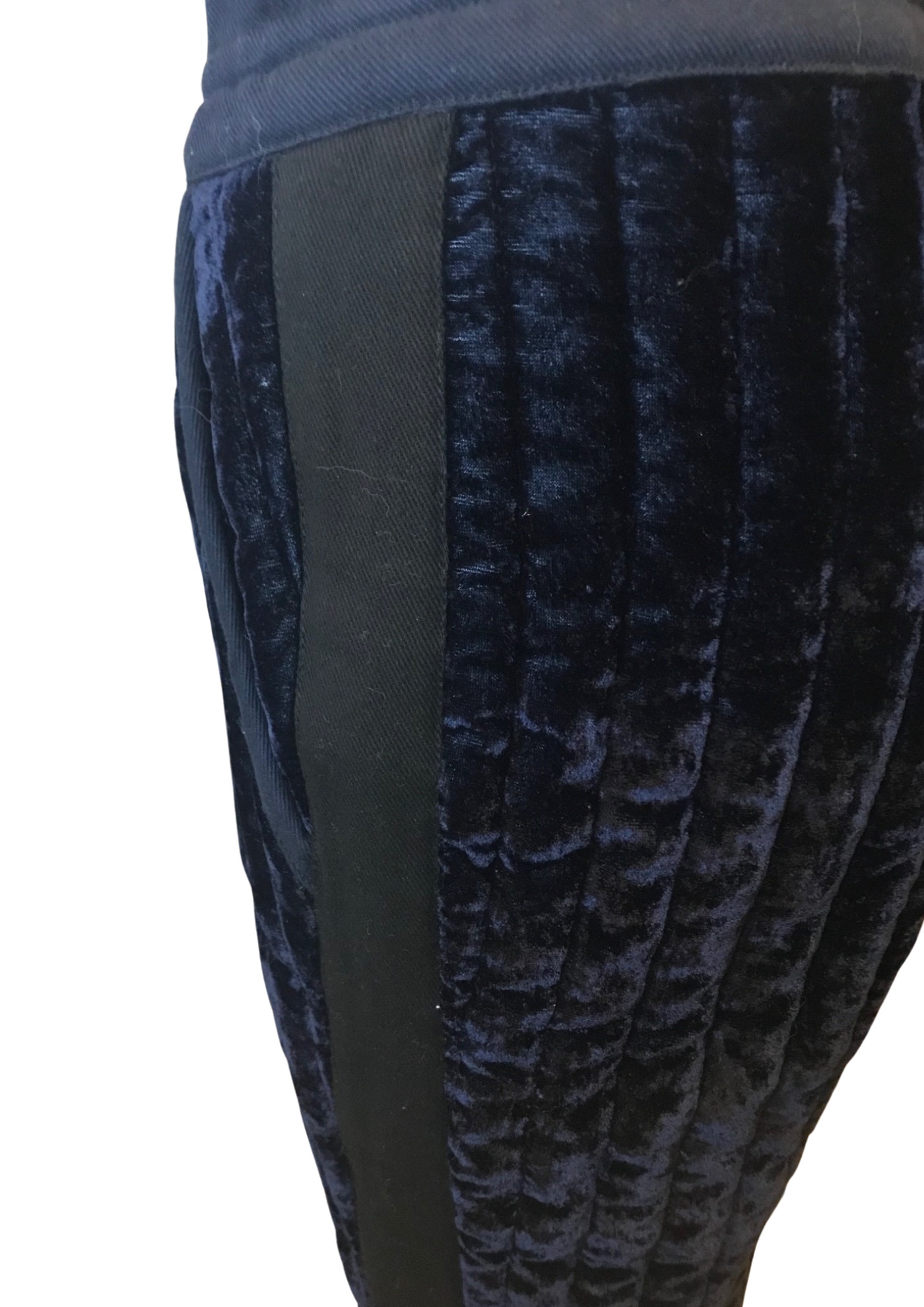 Pantalon matelassé en velours Taille 34 (Neuf)