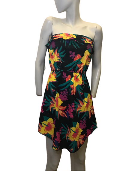 Robe bustier - Papaye et Domino