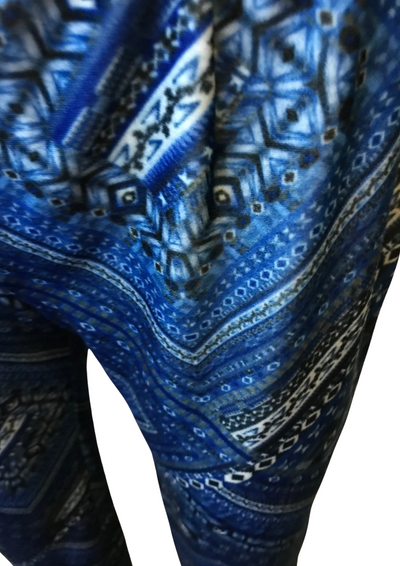 Pantalon à motifs en velours Taille 36 (neuf)