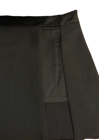 Jupe empiècement satin Taille 40