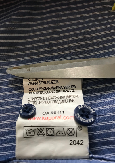 Chemise rayée Taille XL