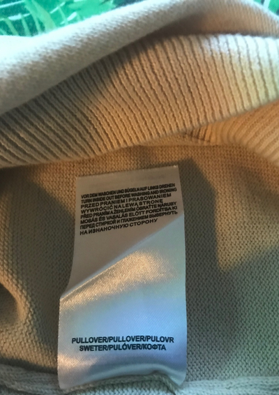 Pull col V Beige Taille M