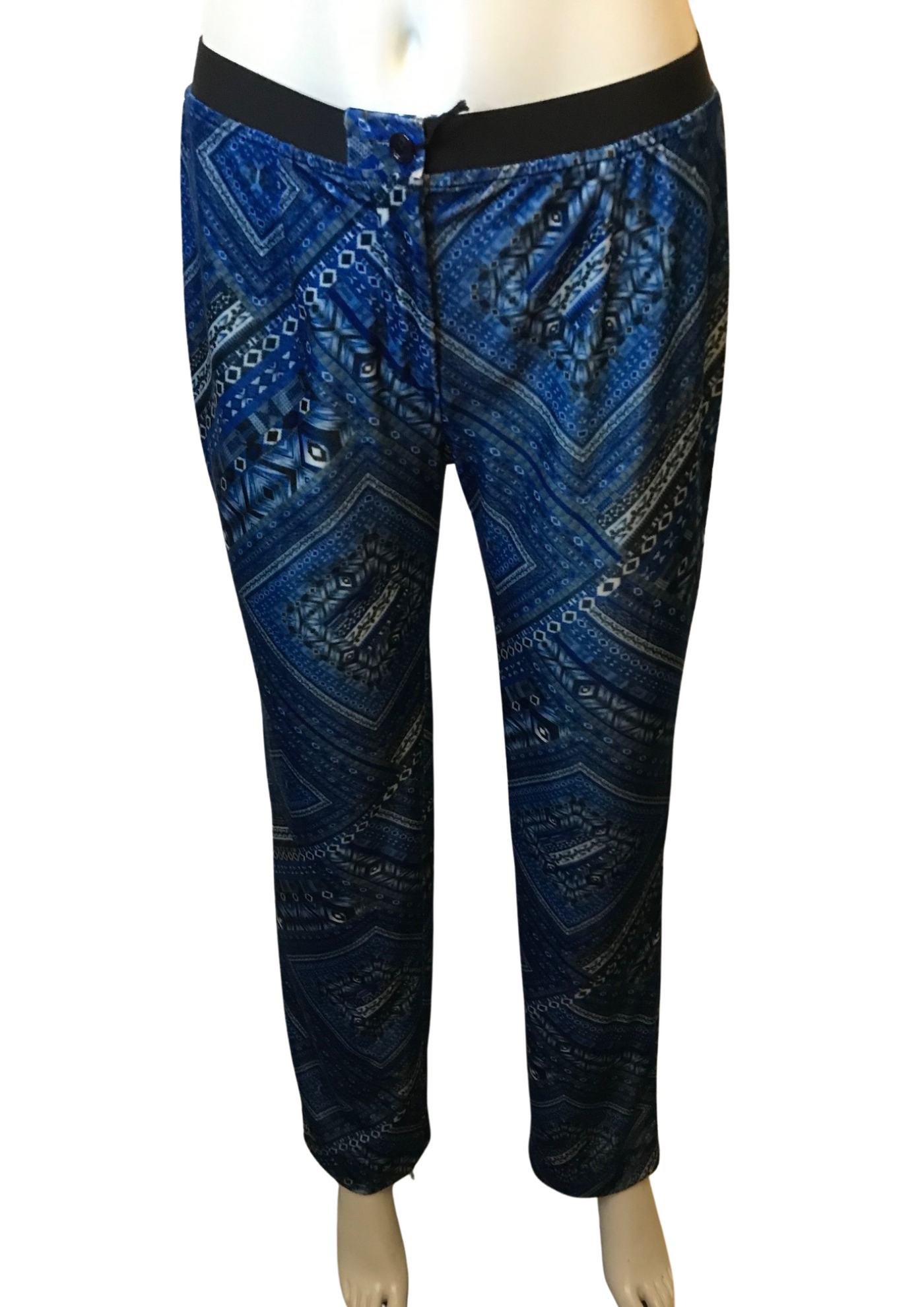 Pantalon à motifs en velours Taille 36 (neuf)