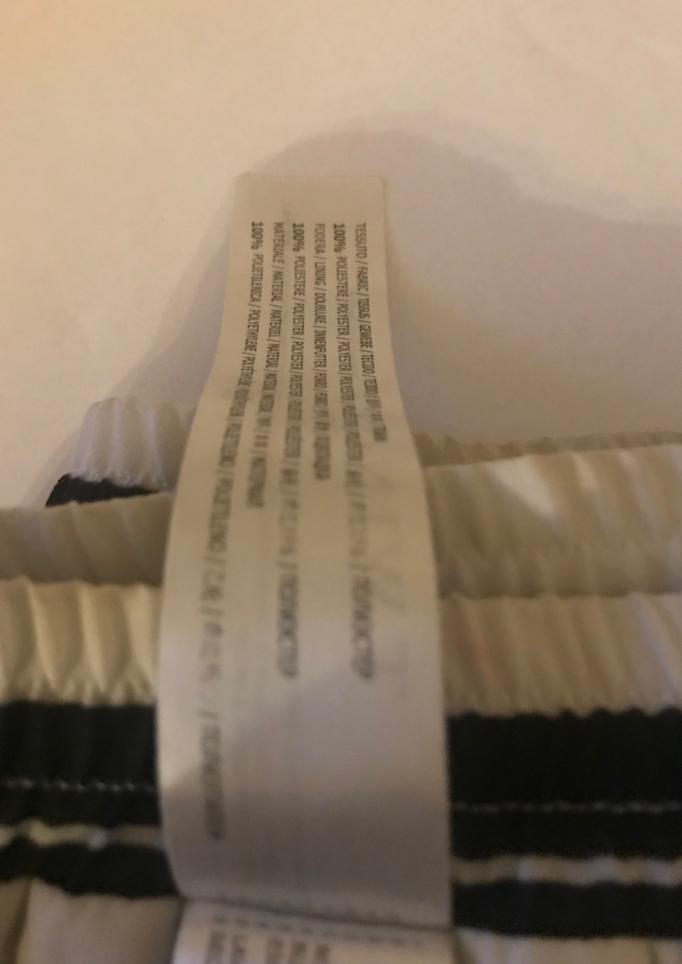 Pantalon rayé à sequins Taille 38