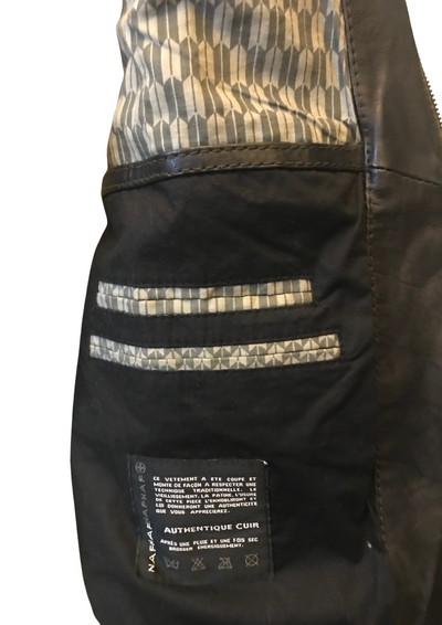 Blouson en cuir d'agneau Taille 38