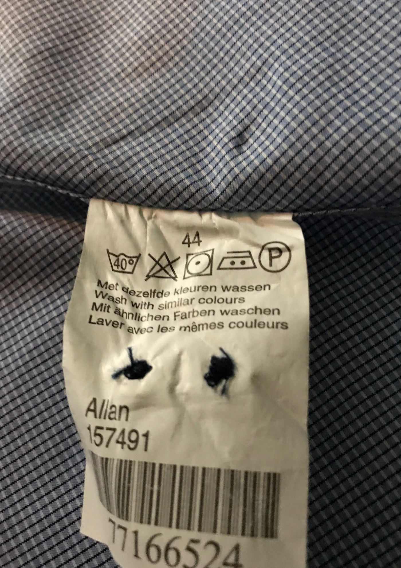 Chemise bleu clair Taille 44