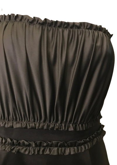 Robe plissée satinée Taille 40