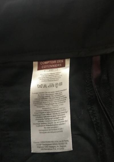Pantalon en laine mélangée Taille 36