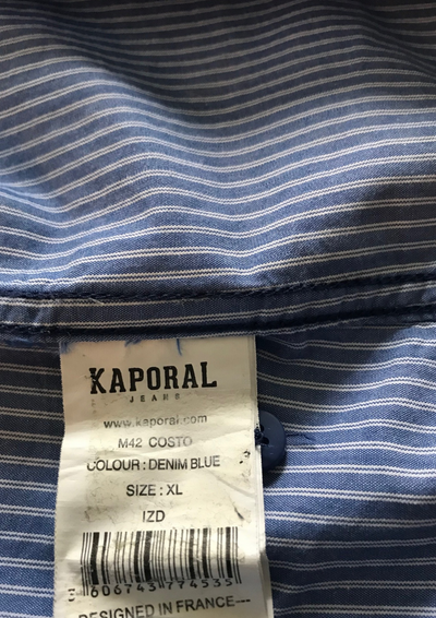 Chemise rayée Taille XL