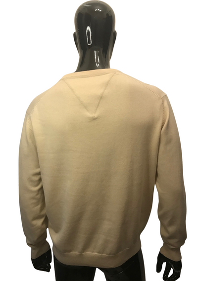 Pull col V Beige Taille M