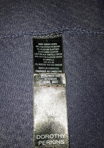 Robe empiècement dentelle Taille 38