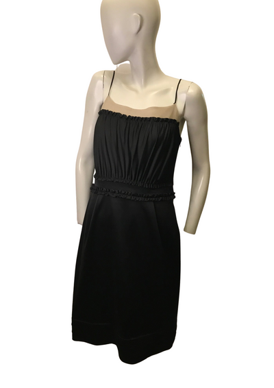 Robe plissée satinée Taille 40