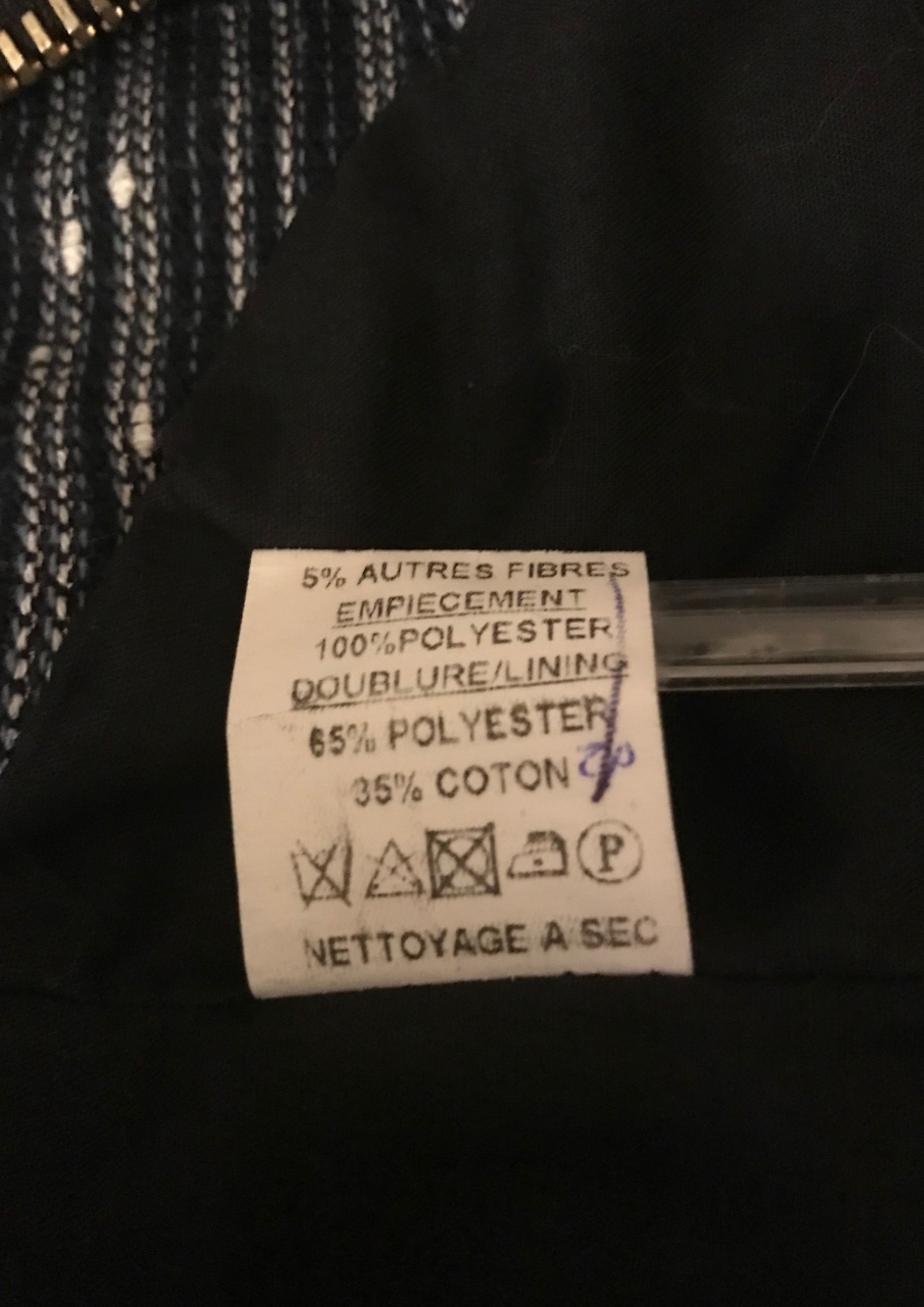 Blouson en tweed Taille 36