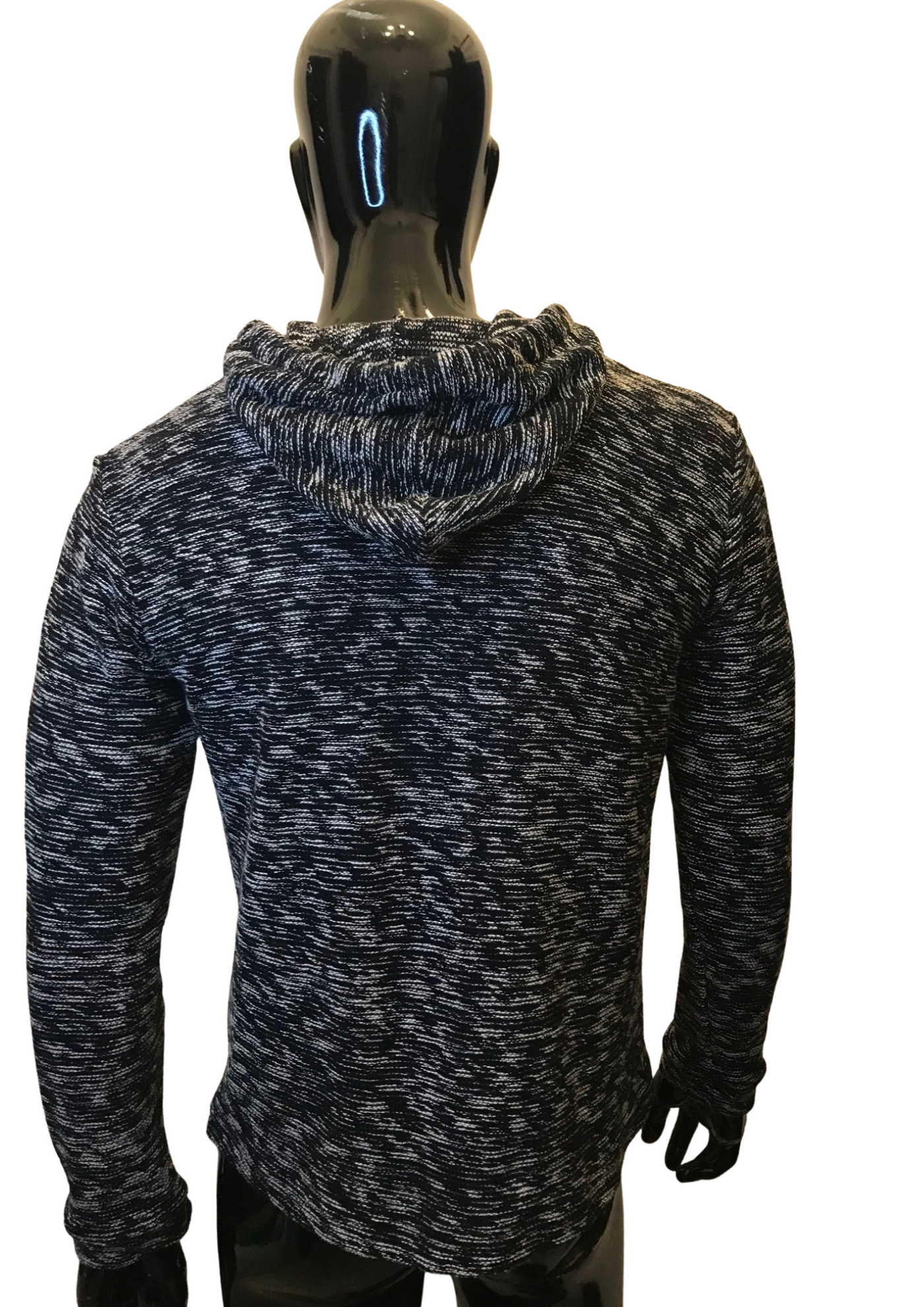 Sweat à capuche chiné Taille L