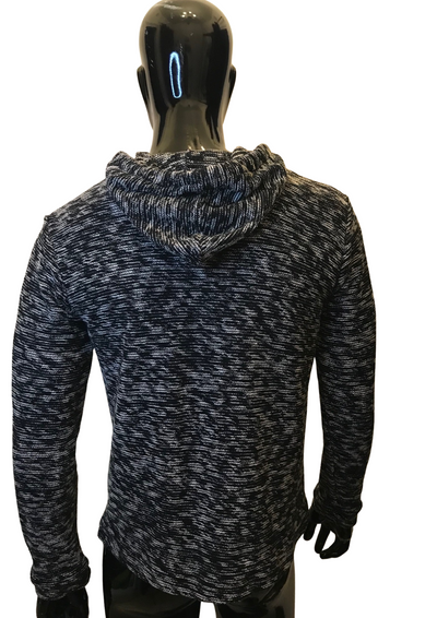 Sweat à capuche chiné Taille L