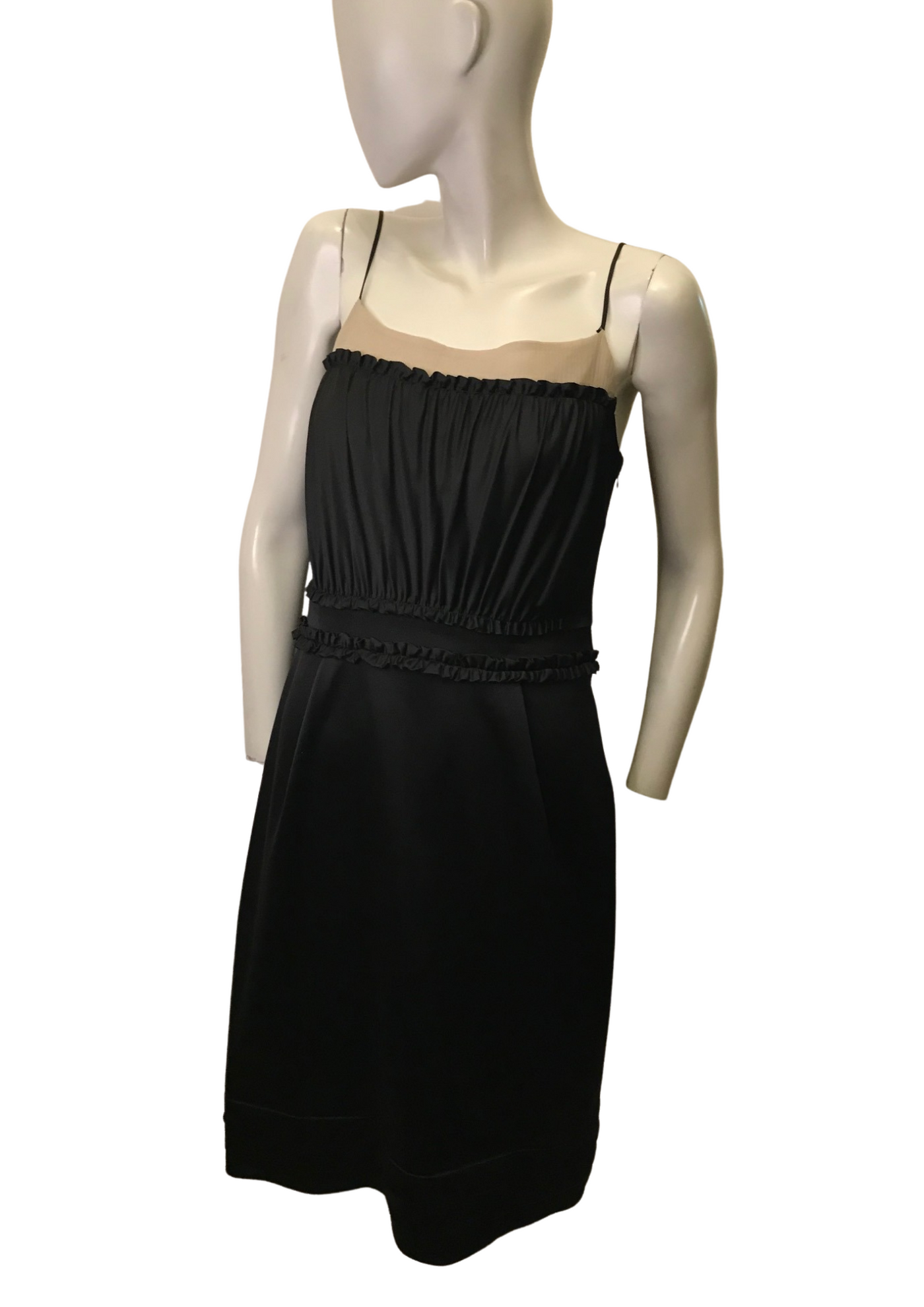 Robe plissée satinée Taille 40