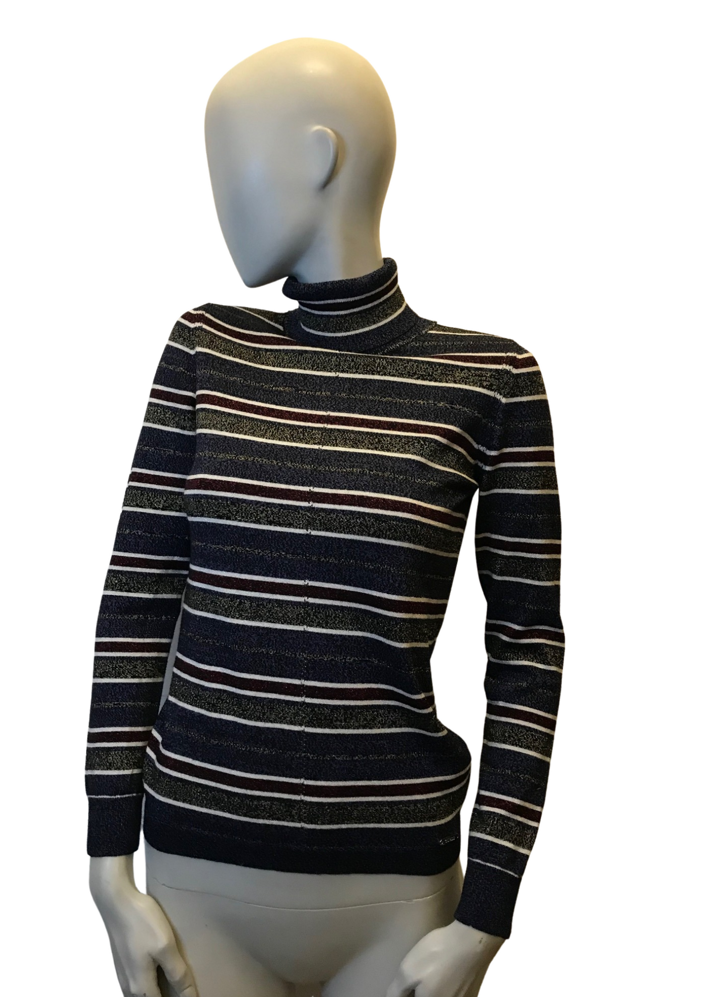 Pull rayé pailleté Taille 34
