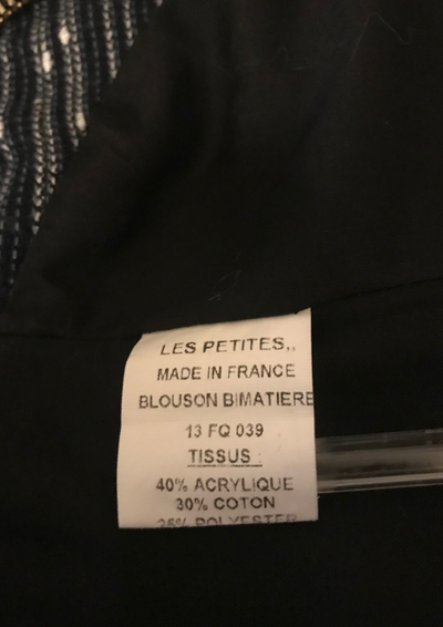 Blouson en tweed Taille 36