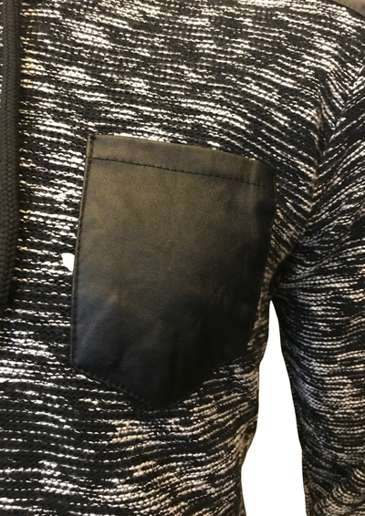 Sweat à capuche chiné Taille L