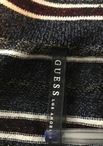 Pull rayé pailleté Taille 34