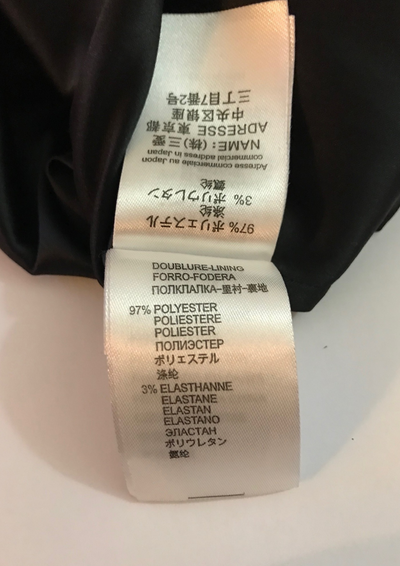 Robe plissée satinée Taille 40