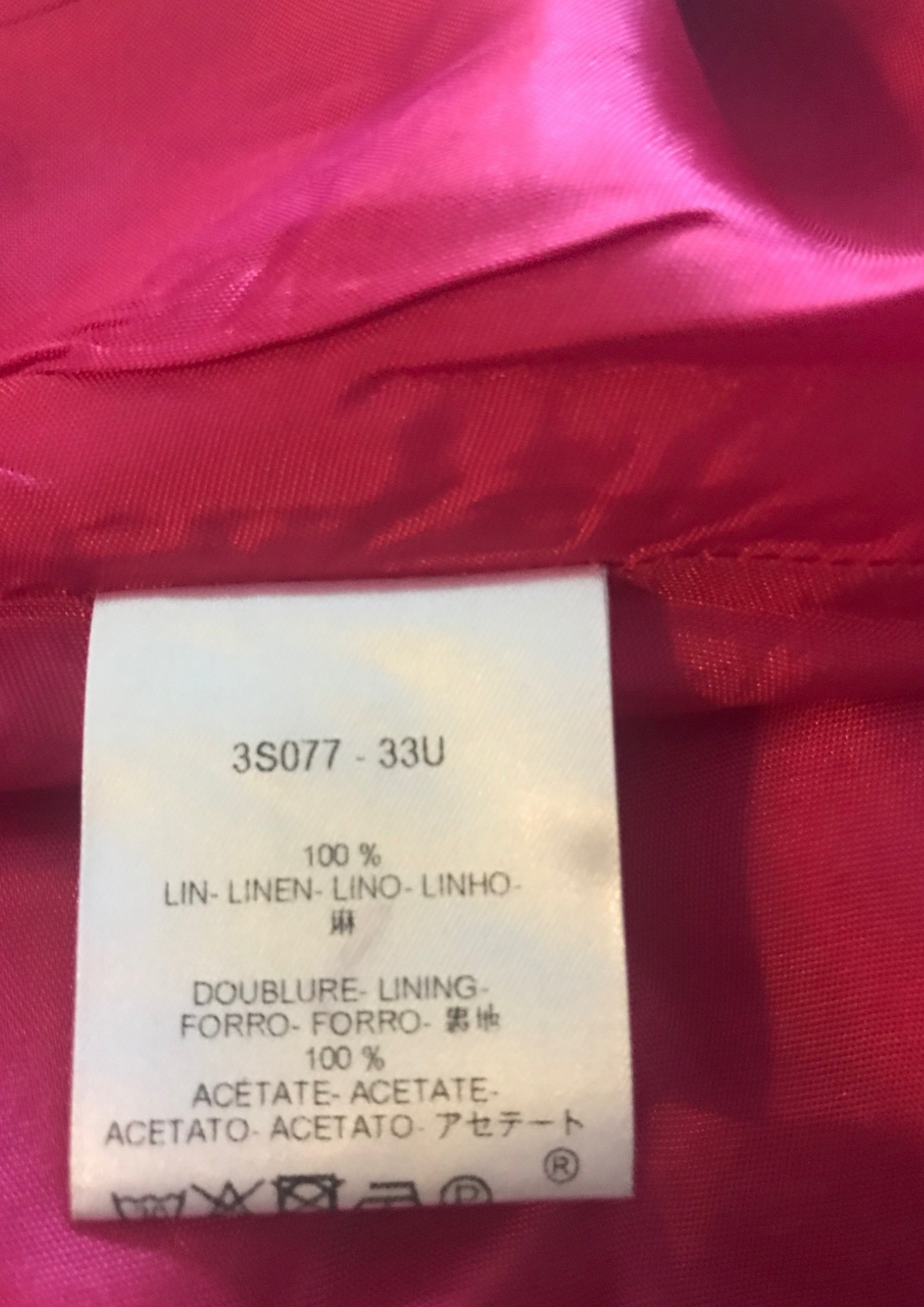 Robe en lin Taille 38
