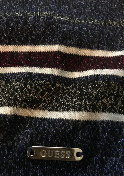 Pull rayé pailleté Taille 34