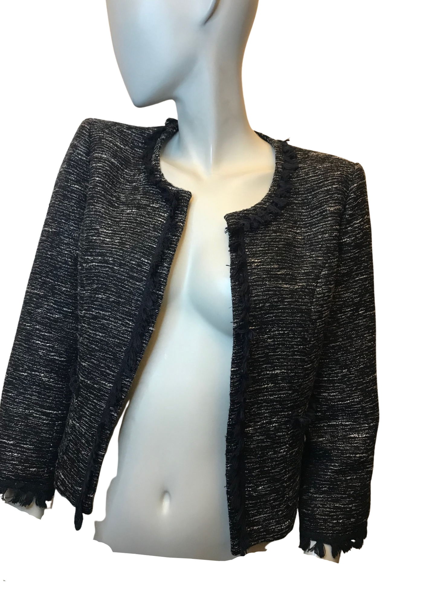 Veste en chinée pailletée Taille 40