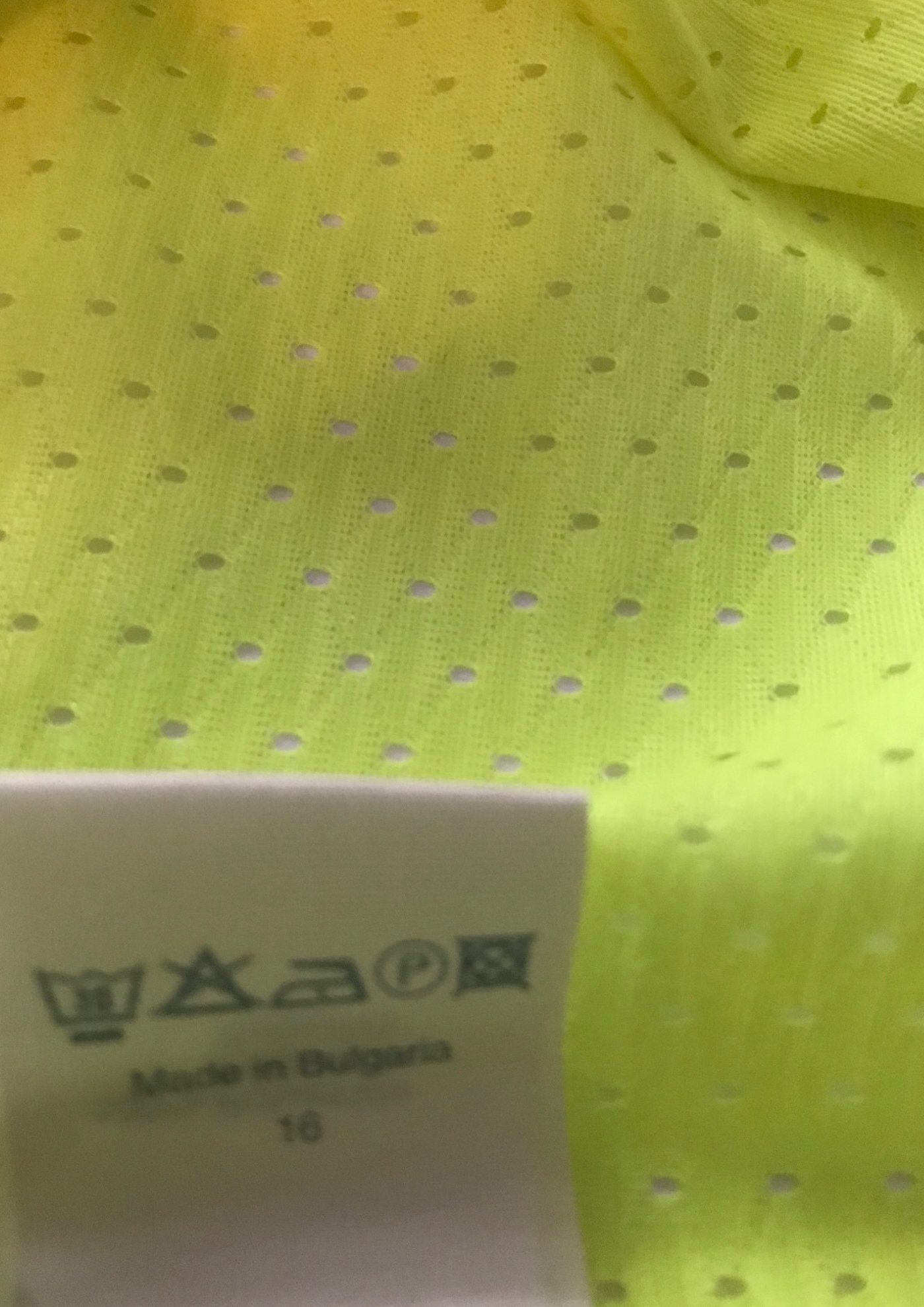 Débardeur jaune fluo - Papaye et Domino