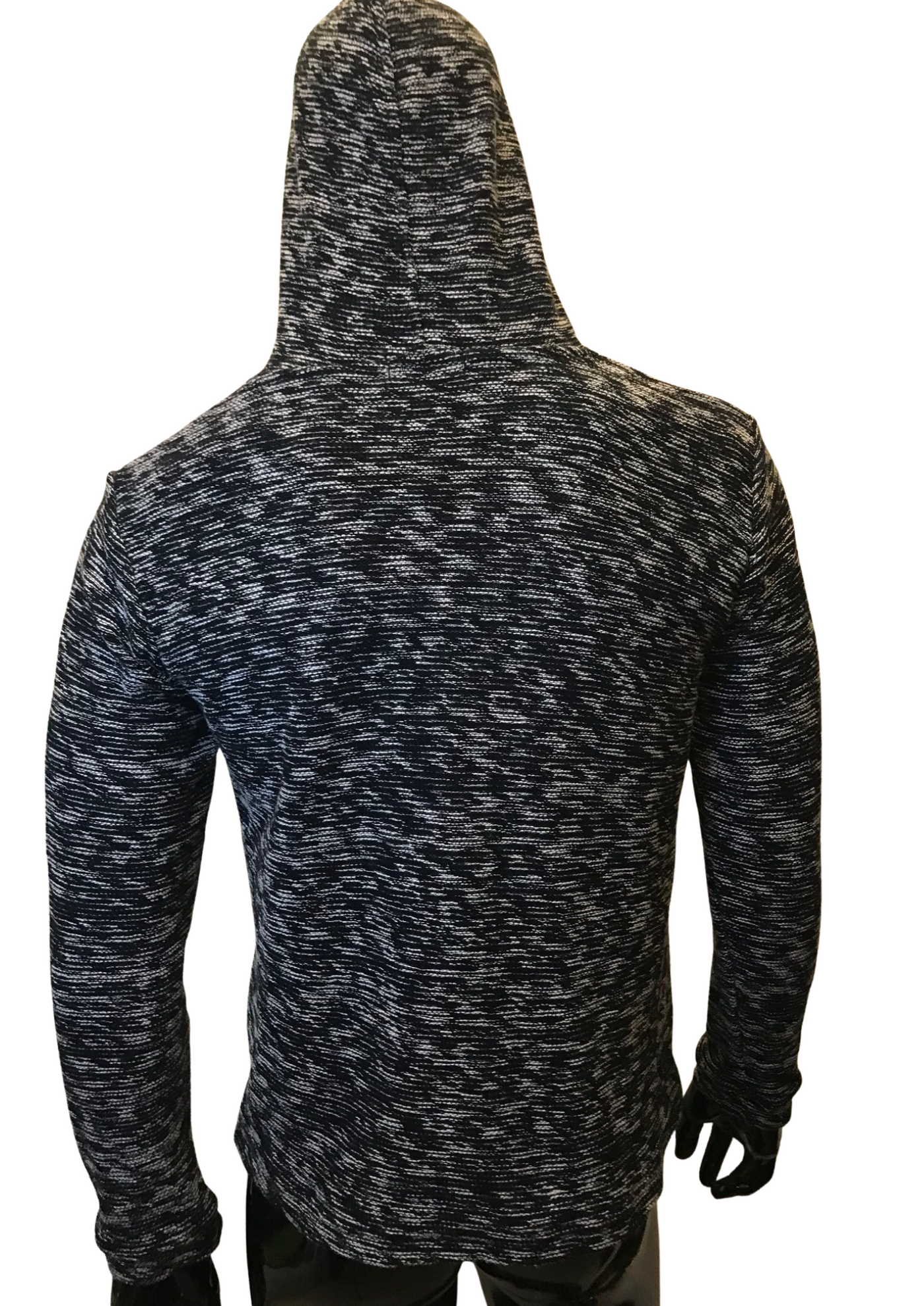 Sweat à capuche chiné Taille L