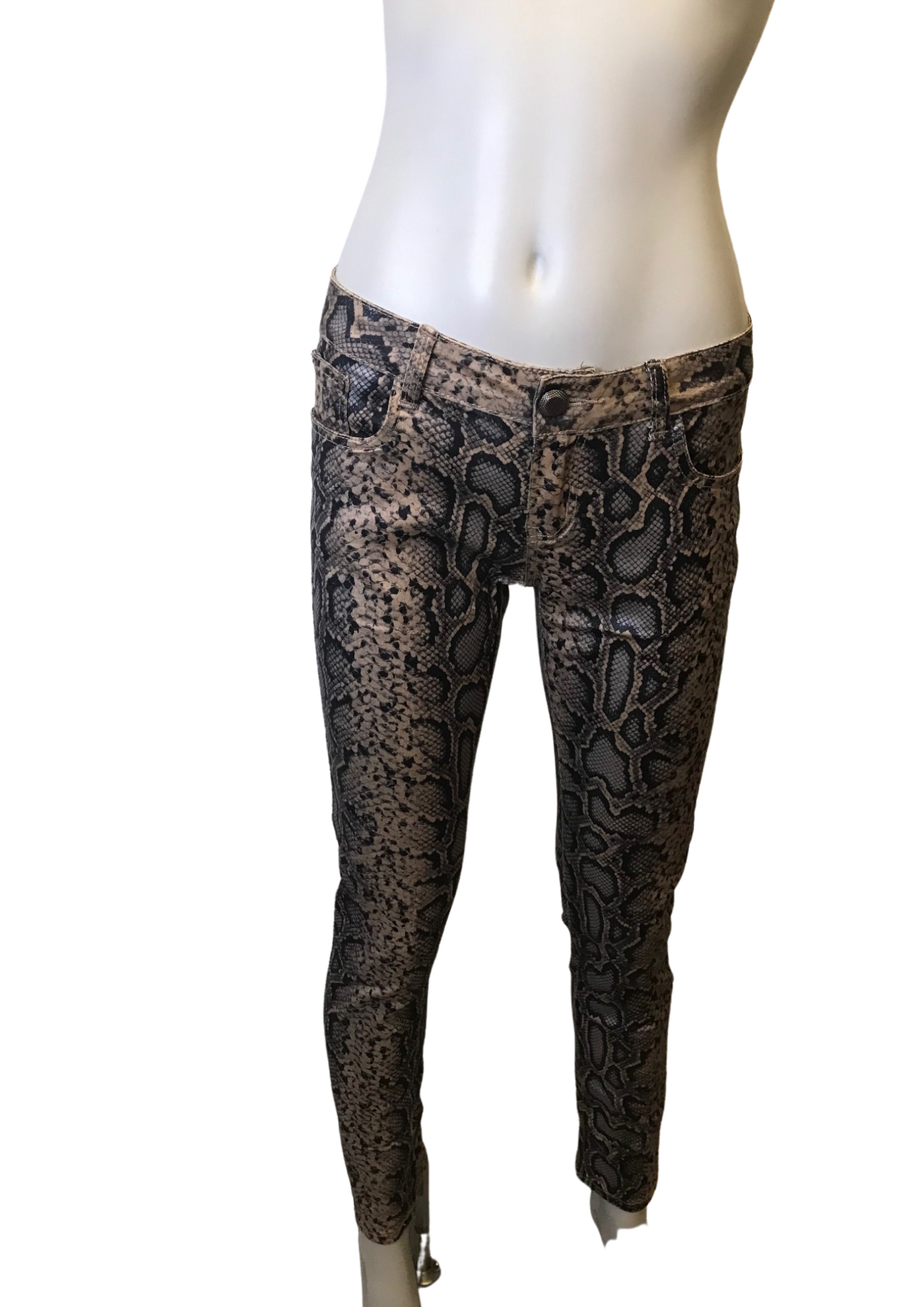 Jean slim imprimés serpent Taille 38