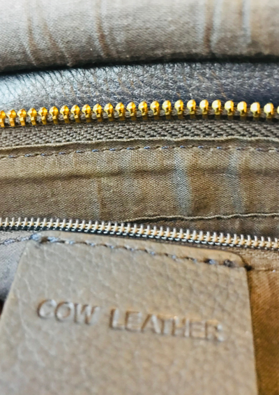 🖤 Sac en bandoulière cuir & daim bleu nuit 🖤