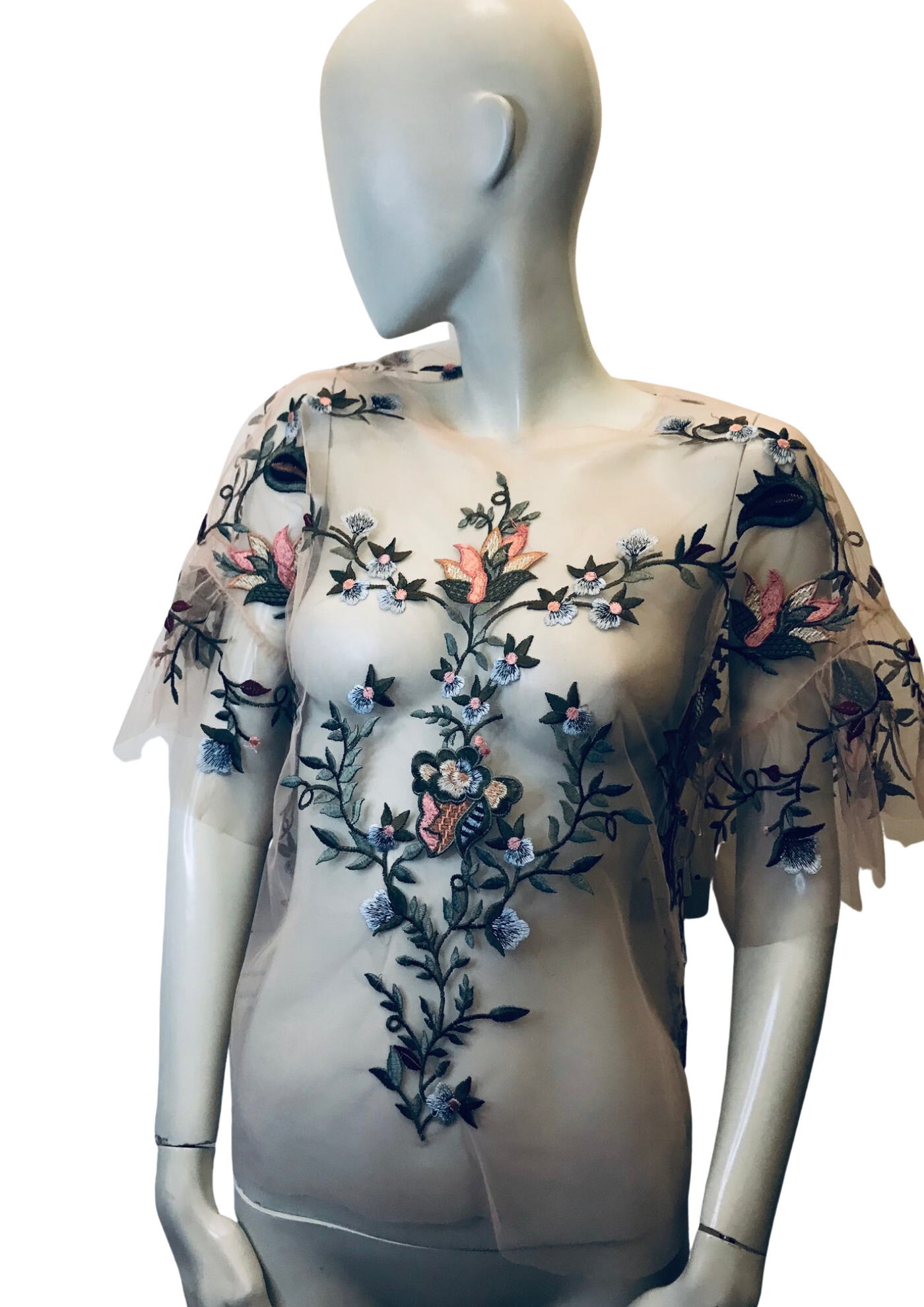 Blouse à broderies Taille 42