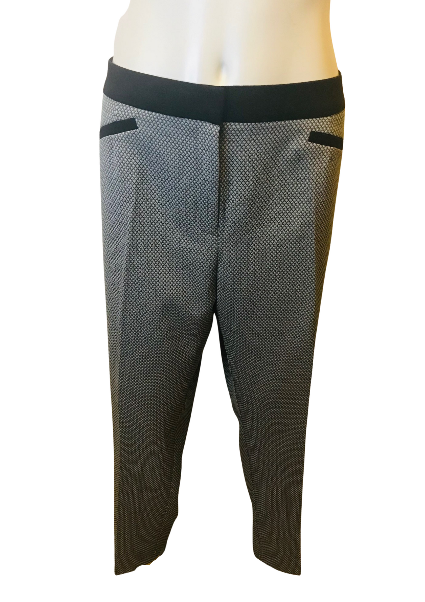 Pantalon à motifs bandes sur les côtés Taille 48