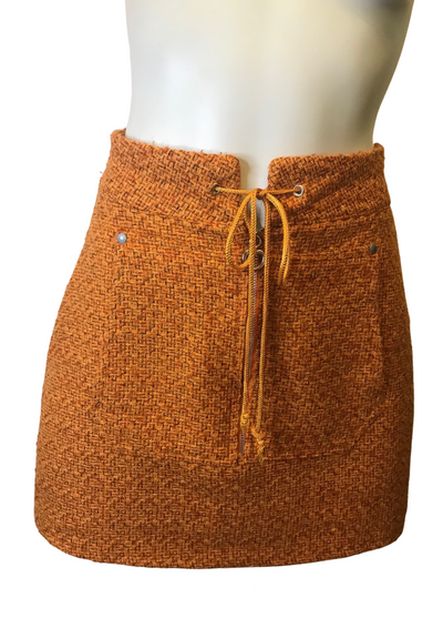 Jupe en laine mélangée Taille 34