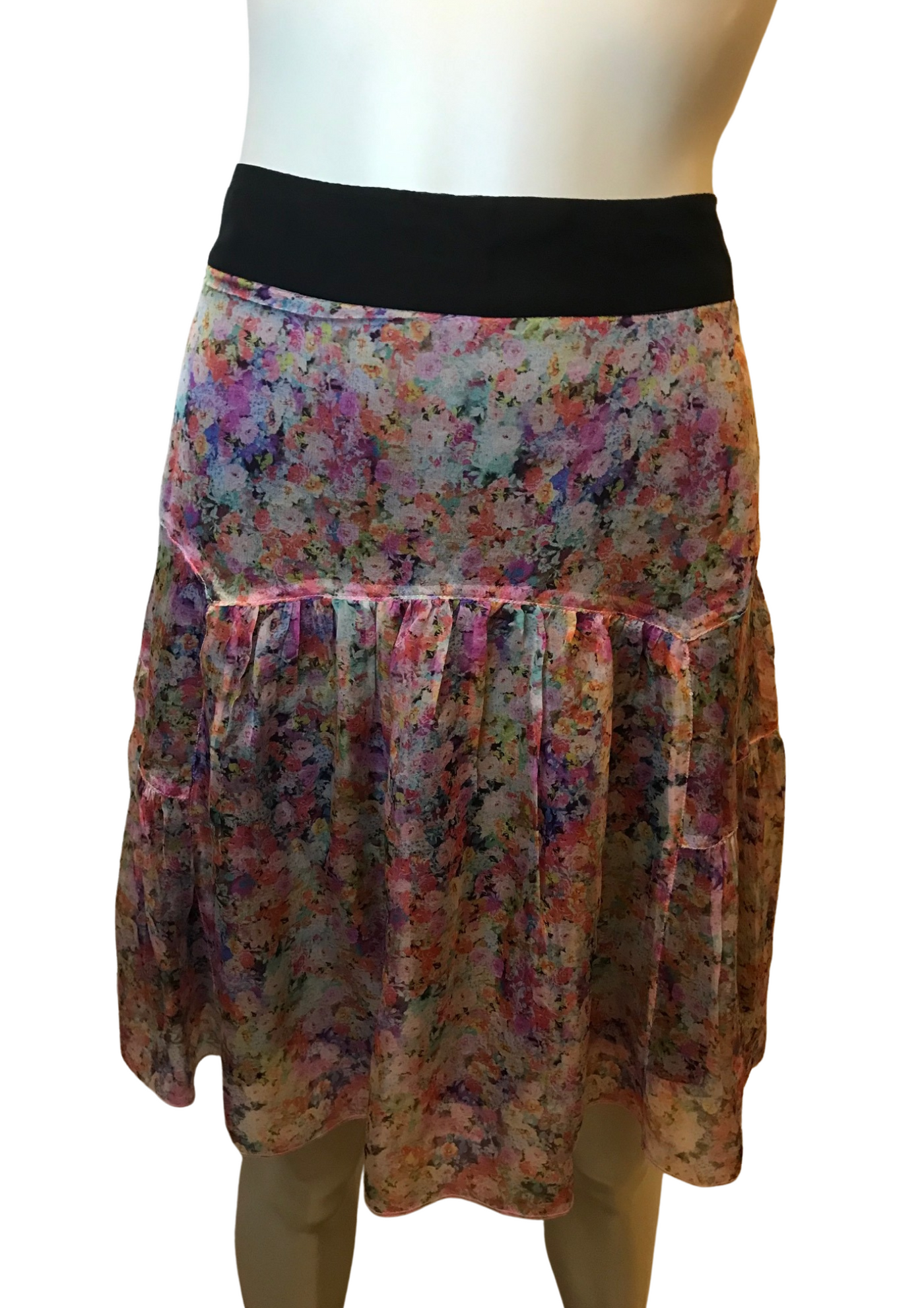 Jupe en soie Taille 40
