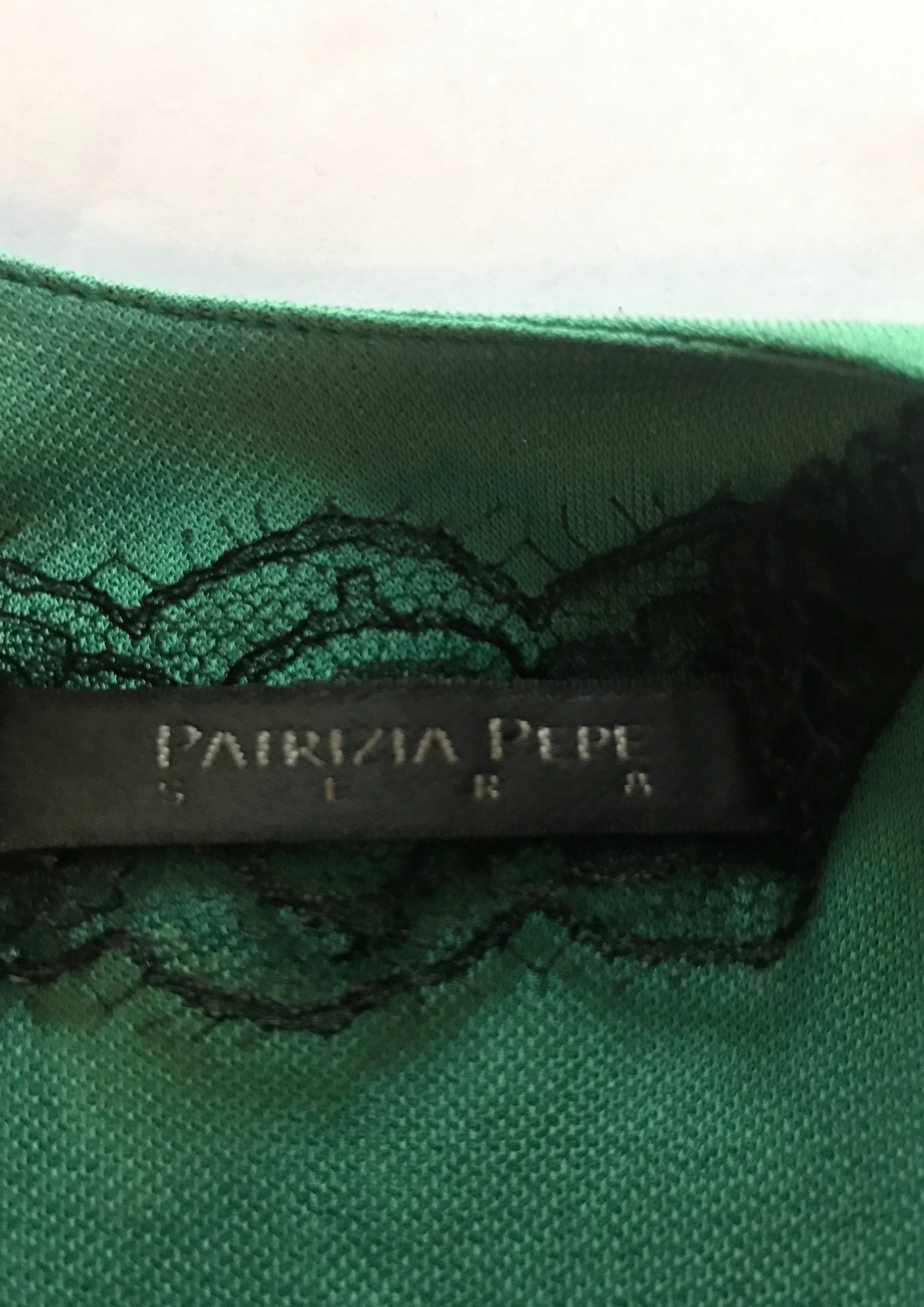 Robe verte dos nageur Taille 36
